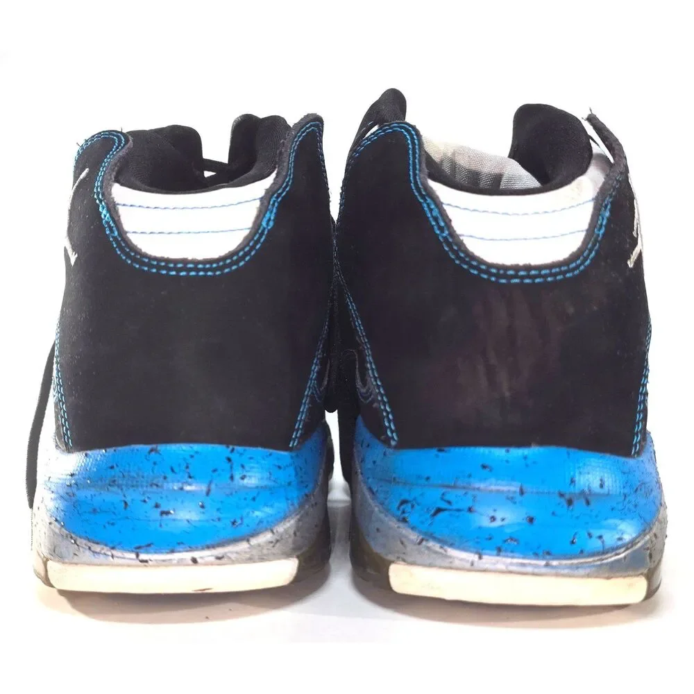 Jordan Flight 45 High Men's Size 12 Black Orion Blue Sneakers 375512-001